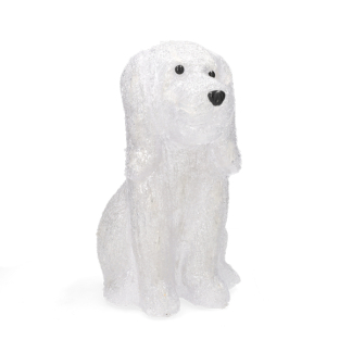 Konstsmide Kerstfiguur hond | Konstsmide | 12 cm (40 leds, Acryl, Binnen/Buiten) 6299-103 K151001238
