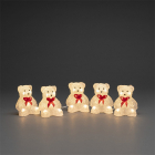 Konstsmide Kerstfiguur ijsbeer | Konstsmide | 12 cm | 5 stuks (5x8 leds, Acryl, Binnen/Buiten) 6231-103 K151001236 - 2