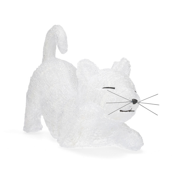 Konstsmide Kerstfiguur kat | Konstsmide | 28 cm (48 leds, Acryl, Binnen/Buiten) 6230-103 K151001239 - 1