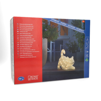 Konstsmide Kerstfiguur kat | Konstsmide | 28 cm (48 leds, Acryl, Binnen/Buiten) 6230-103 K151001239 - 7
