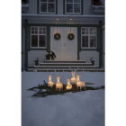 Konstsmide Kerstfiguur rendier | 19 cm | Konstsmide (5x8 LEDs, Binnen/Buiten, 5 stuks) 6288-103 K150303747 - 4