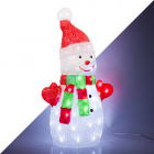 Kerstfiguur sneeuwpop | 50 cm | Konstsmide (88 LEDs, Binnen/Buiten)