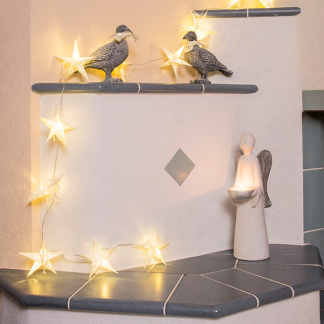 Konstsmide Kerstfiguur ster | Konstsmide | 5 meter (Papier, Binnen, Warm wit) 3195-103 K151001247 - 3