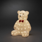 Konstsmide Kerstfiguur teddybeer | Lumineo | 38 cm (64 leds, Binnen/Buiten) 6246-103 K151001623 - 2