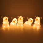 Konstsmide Kerstfiguur varken | Konstsmide | 13 cm | 5 stuks (5x8 leds, Acryl, Binnen/Buiten) 6232-103 K151001240 - 4