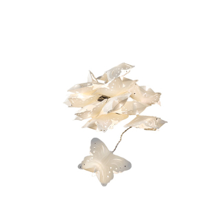 Konstsmide Kerstfiguur vlinder | Konstsmide | 5 meter (Papier, Binnen, Warm wit) 3193-103 K151001246