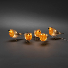 Konstsmide Kerstfiguur vogel | Konstsmide | 11 cm | 5 stuks (5x8 leds, Acryl, Binnen/Buiten) 6245-103 K151001241 - 2