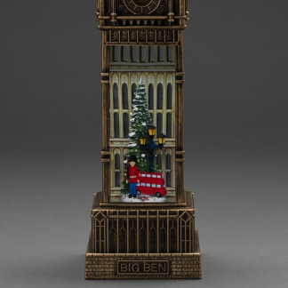 Konstsmide Kerstlantaarn Big Ben met Londens tafereel | Konstsmide | 38 cm (Led, Batterijen, USB, Timer) 4266-000 K150303761 - 3