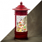 Konstsmide Kerstlantaarn brievenbus met kerstman | Konstsmide | 26.5 cm (LED, Batterijen, USB, Timer) 4267-550 K150303757 - 1