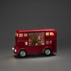 Konstsmide Kerstlantaarn bus met kerstman | Konstsmide | 29.5 cm (Led, Batterijen, USB, Timer) 4260-550 K150303760 - 2