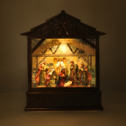 Konstsmide Kerstlantaarn kerststal | Konstsmide | 22 x 7 x 25.5 cm (Led, Batterijen, Timer) 4274-000 K151001252 - 5