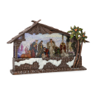 Konstsmide Kerstlantaarn kerststal | Konstsmide | 36.4 x 24.8 x 12.4 cm (Led, Batterijen, Timer) 4286-000 K151001251 - 1