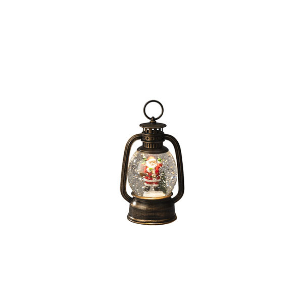 Konstsmide Kerstlantaarn met kerstman | Konstsmide | 16.5 cm (Led, Batterijen/Netstroom, Timer) 2812-000 K151001616 - 1