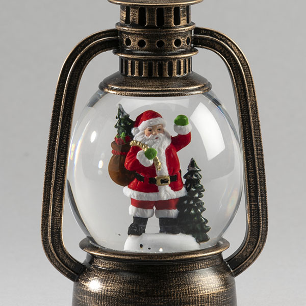 Konstsmide Kerstlantaarn met kerstman | Konstsmide | 16.5 cm (Led, Batterijen/Netstroom, Timer) 2812-000 K151001616 - 3
