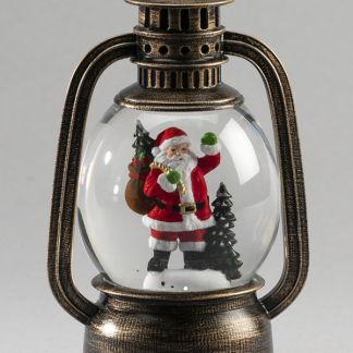 Konstsmide Kerstlantaarn met kerstman | Konstsmide | 16.5 cm (Led, Batterijen/Netstroom, Timer) 2812-000 K151001616 - 3