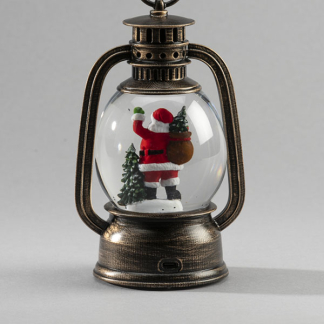 Konstsmide Kerstlantaarn met kerstman | Konstsmide | 16.5 cm (Led, Batterijen/Netstroom, Timer) 2812-000 K151001616 - 4