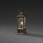Konstsmide Kerstlantaarn met kerstman | Konstsmide | 27 cm (Led, Batterijen, Timer) 2888-000 K150302848 - 2