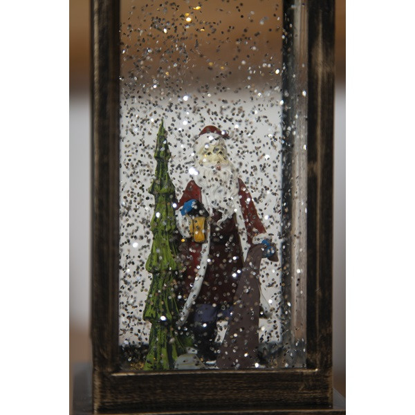 Konstsmide Kerstlantaarn met kerstman | Konstsmide | 27 cm (Led, Batterijen, Timer) 2888-000 K150302848 - 5