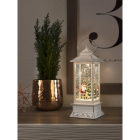 Konstsmide Kerstlantaarn met kerstman en hond | Konstsmide | 27.5 cm (Led, Batterijen, Timer) 4364-200 K150302846 - 3