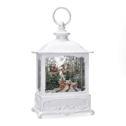 Konstsmide Kerstlantaarn met kerstman in arrenslee | Konstsmide | 25 cm (Led, Batterijen, Timer) 4395-200 K151001253 - 1