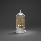 Konstsmide Kerstlantaarn met kerstmarkt | Konstsmide | 27.2 cm (Led, Batterijen, USB, Timer) 4261-200 K150303749 - 2