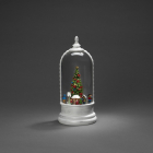 Konstsmide Kerstlantaarn met kerstmarkt | Konstsmide | 27.2 cm (Led, Batterijen, USB, Timer) 4261-200 K150303749 - 3