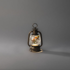 Konstsmide Kerstlantaarn met roodborstjes | Konstsmide | 16.5 cm (Led, Batterijen/Netstroom, Timer) 2811-000 K151001618 - 1