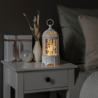 Konstsmide Kerstlantaarn met roodborstjes | Konstsmide | 25.5 cm (Led, Batterijen/Netstroom, Timer) 4284-200 K151001249 - 4