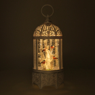 Konstsmide Kerstlantaarn met roodborstjes | Konstsmide | 25.5 cm (Led, Batterijen/Netstroom, Timer) 4284-200 K151001249 - 5