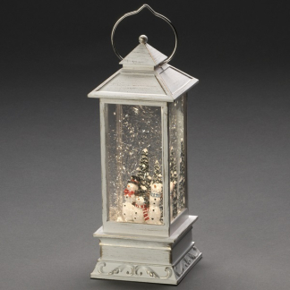 Konstsmide Kerstlantaarn met sneeuwpoppen | Konstsmide | 27.5 cm (Led, Batterijen, Timer) 4365-200 K150302847 - 3
