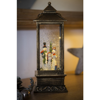 Konstsmide Kerstlantaarn met sneeuwpoppen | Konstsmide | 27 cm (Led, Batterijen, Timer) 2889-000 K150302849 - 4