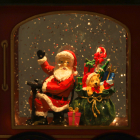 Konstsmide Kerstlantaarn trein met kerstman | Konstsmide | 19.5 cm (Led, Batterijen, Timer) 4277-000 K151001250 - 7