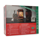 Konstsmide Kerstlantaarn trein met kerstman | Konstsmide | 19.5 cm (Led, Batterijen, Timer) 4277-000 K151001250 - 8