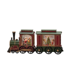 Konstsmide Kerstlantaarn trein met kerstman | Konstsmide | 19.5 cm (Led, Batterijen, Timer) 4277-000 K151001250 - 1