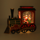 Konstsmide Kerstlantaarn trein met kerstman | Konstsmide | 19.5 cm (Led, Batterijen, Timer) 4277-000 K151001250 - 6