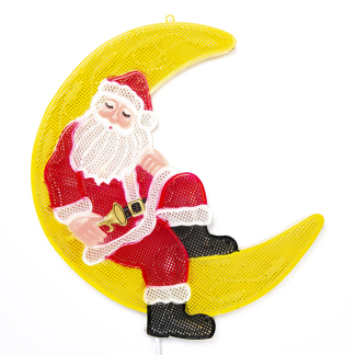 Konstsmide Kerstman met verlichting | Konstsmide (20 leds, 39 x 36 cm, Binnen) 2860-010 K150302853 - 2