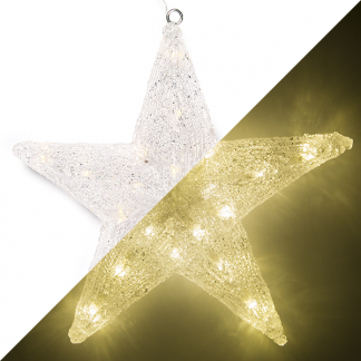 Konstsmide Kerstster met verlichting | Konstsmide | Ø 40 cm (40 leds, Binnen/Buiten) 4483-103 K150302895 - 1