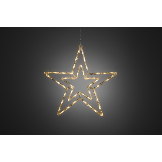 Konstsmide Kerstster met verlichting | Konstsmide | Ø 58 cm (48 LEDs, Lichtprogramma's, Binnen/Buiten) 4471-103 K150302812 - 