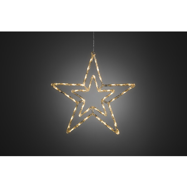 Konstsmide Kerstster met verlichting | Konstsmide | Ø 58 cm (48 leds, Lichtprogramma's, Binnen/Buiten) 4471-103 K150302812 - 2
