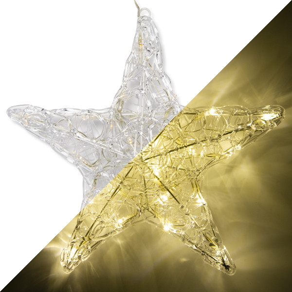 Konstsmide Kerstster met verlichting | Konstsmide | 32 x 8 x 34 cm (24 leds, Binnen) 6102-103 K150302808 - 1