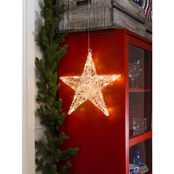 Konstsmide Kerstster met verlichting | Konstsmide | 32 x 8 x 34 cm (24 leds, Binnen) 6102-103 K150302808 - 3
