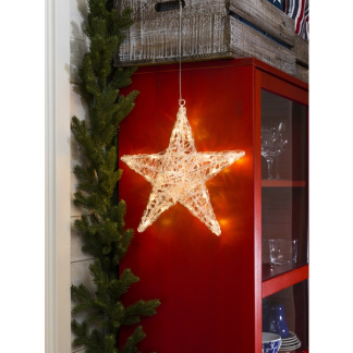 Konstsmide Kerstster met verlichting | Konstsmide | 32 x 8 x 34 cm (24 leds, Binnen) 6102-103 K150302808 - 3