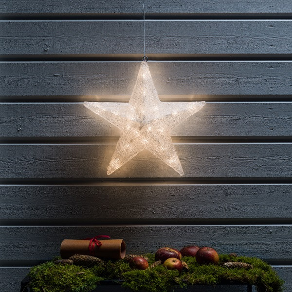 Konstsmide Kerstster met verlichting | Konstsmide | 40 x 10 cm (40 leds, Binnen/Buiten) 4483-103 K150302895 - 3