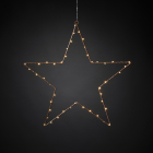 Konstsmide Kerstster met verlichting | Konstsmide | 45 x 45 cm (50 LEDs, Binnen, Koper) 1200-663 K150303737 - 2