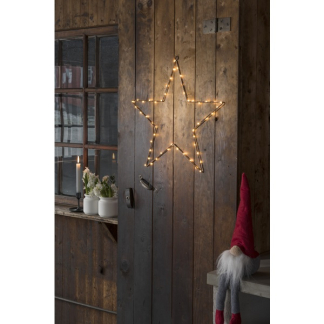Konstsmide Kerstster met verlichting | Konstsmide | 45 x 45 cm (50 LEDs, Binnen, Koper) 1200-663 K150303737 - 