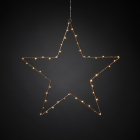 Konstsmide Kerstster met verlichting | Konstsmide | 45 x 45 cm (50 leds, Binnen, Koper) 1200-663 K150303737 - 2
