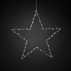 Konstsmide Kerstster met verlichting | Konstsmide | 45 x 45 cm (50 leds, Binnen, Zilver) 1200-993 K150303738 - 2