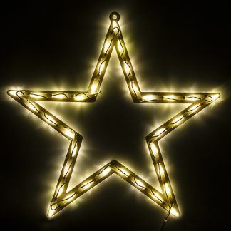 Konstsmide Kerstster met verlichting | Konstsmide | 47 x 50 cm (35 LEDs, Binnen) 2164-010 K150302855 - 