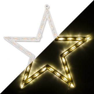 Konstsmide Kerstster met verlichting | Konstsmide | 47 x 50 cm (35 leds, Binnen) 2164-010 K150302855 - 1