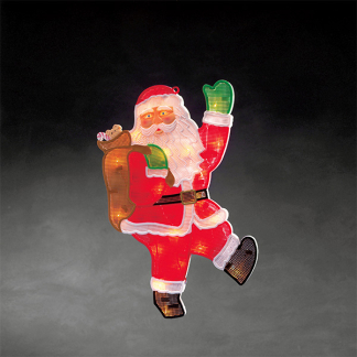 Konstsmide Kerstverlichting kerstman | Konstsmide | 30 x 54 cm (20 leds, Warm wit, Binnen) 2850-010 K151001231
